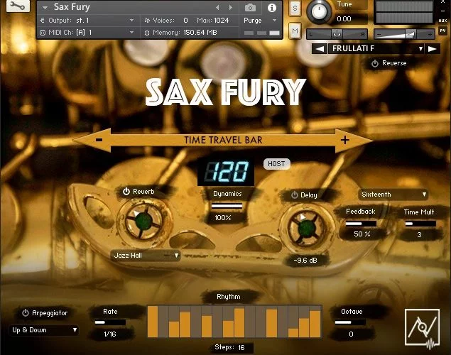 Have Audio 为 Kontakt 设计的 Sax Fury 售价 19 美元-