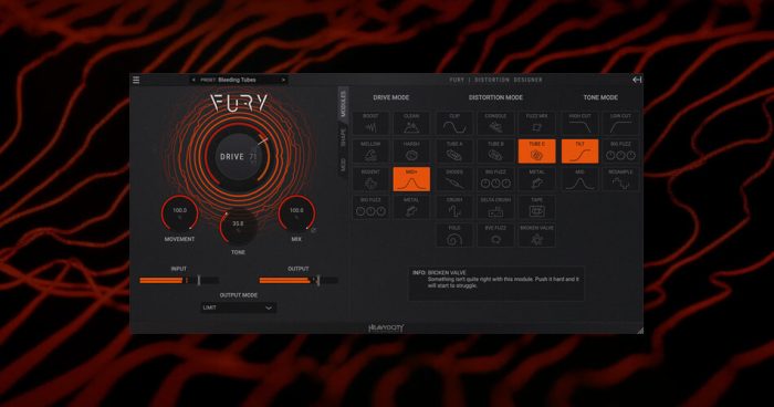 Heavyocity 在介绍中推出 Fury 失真效果插件-