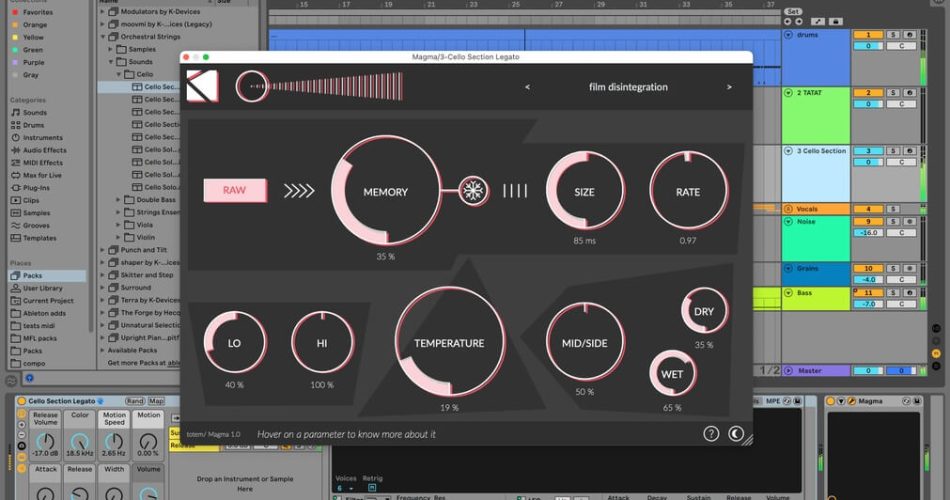 K-Devices 发布 Magma 内存扭曲器和传播器 (VST3/AU)-