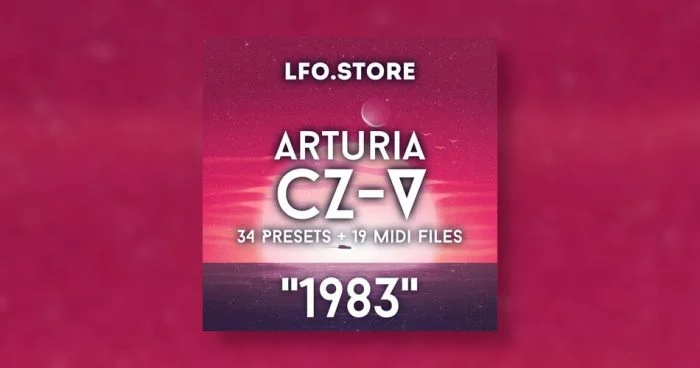 LFO Store 为 Arturia CZ V 合成器发布 1983 年音色集-