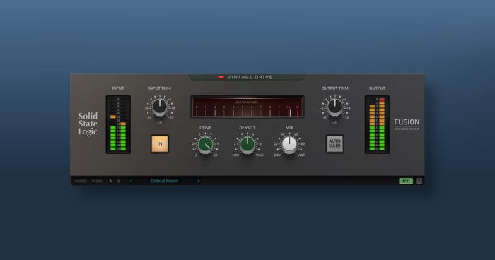 SSL Fusion Vintage Drive 效果插件以 80% 折扣出售-