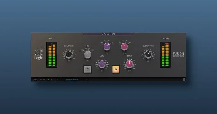 图片[1]-Solid State Logic 的 SSL Fusion Violet EQ 插件节省 80%-
