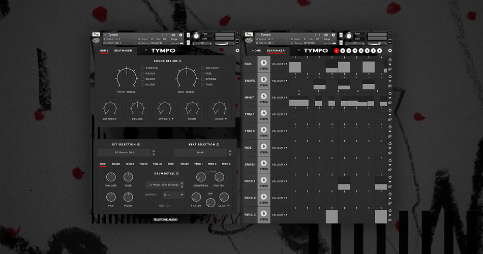 Tympo：Teletone Audio为Kontakt表演鼓-