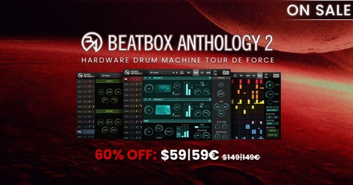 图片[1]-BeatBox Anthology 2 合集 100 多台鼓机，现价 69 美元-