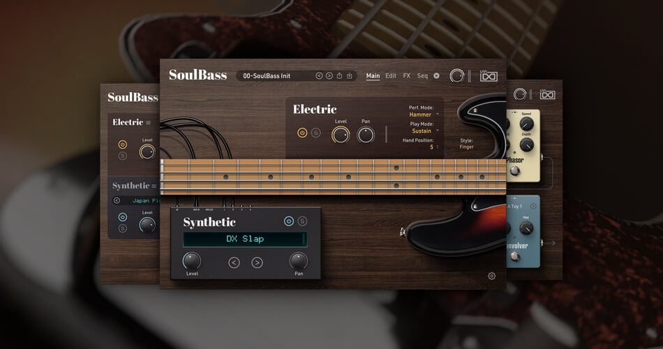 UVI在介绍会上推出Soul Bass复古低音吉他乐器-