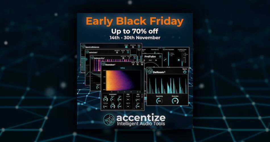 图片[1]-Accentize推出黑色星期五早期促销，最高可享受70%的折扣-