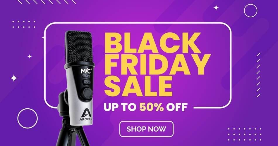 图片[1]-Apogee黑色星期五促销：插件高达50%的折扣+音频接口优惠-