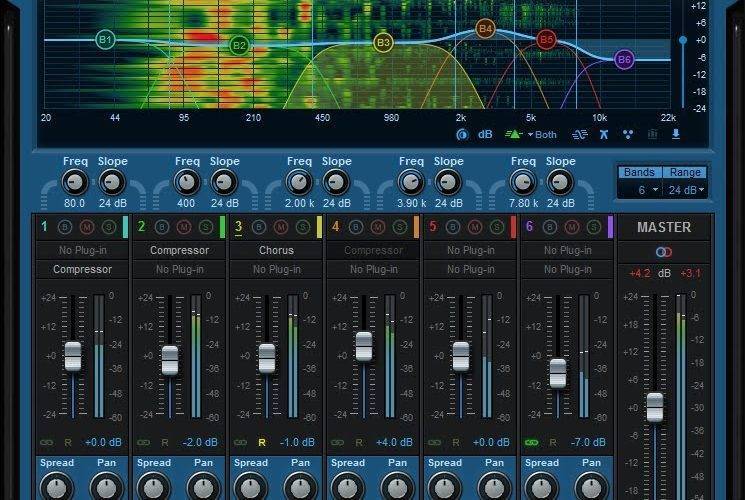 Blue Cat Audio将MB-7混音器多频fx插件更新为v3.5-