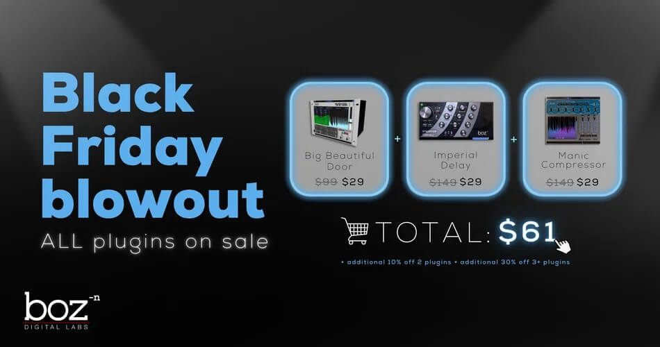 图片[1]-黑色星期五大减价：Boz Digital Labs插件售价19美元起-