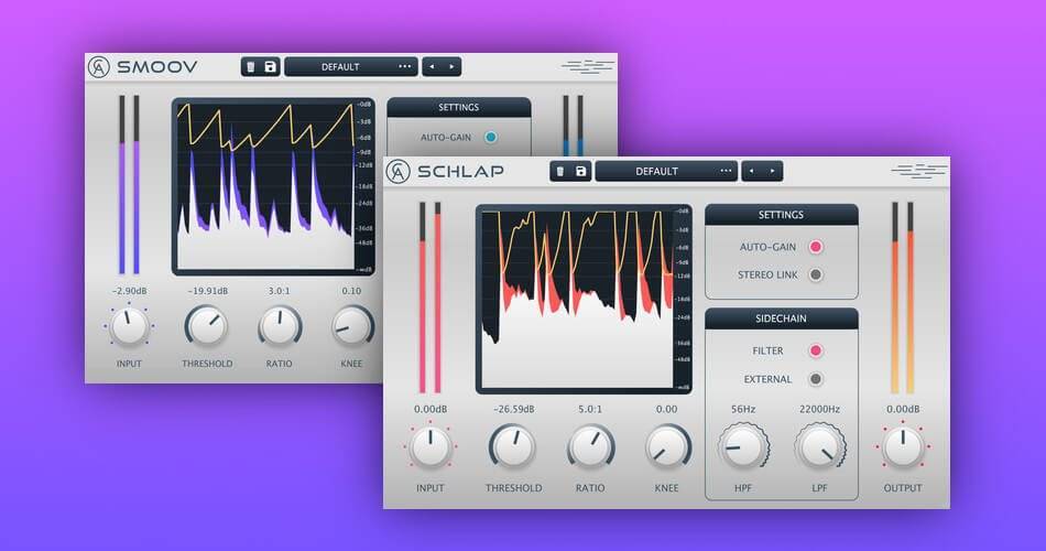 图片[1]-Caelum Audio将Smoov和Schlap压缩机插件更新为v1.1-