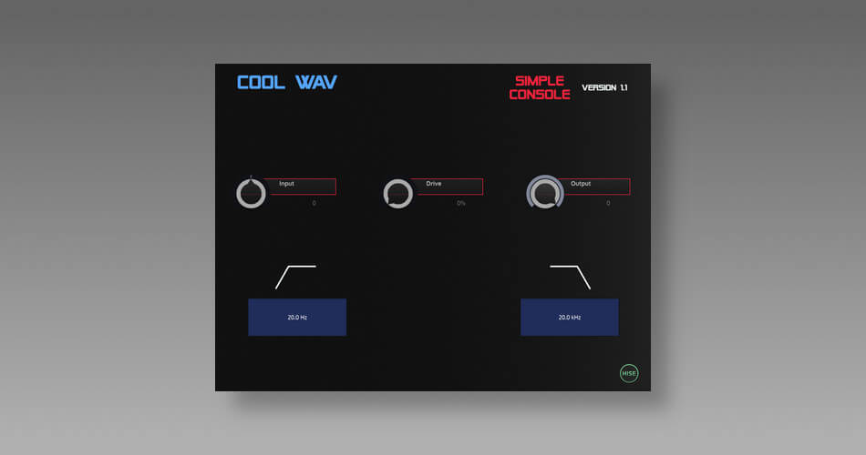 图片[1]-Cool WAV将简单控制台效果插件更新到v1.1-