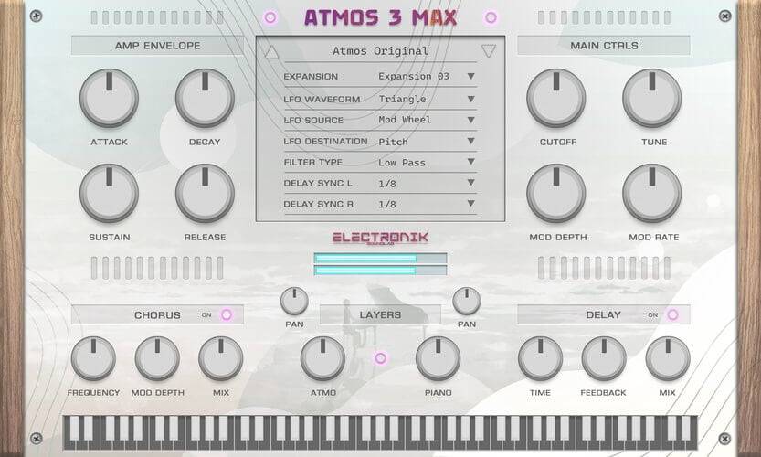 图片[1]-Electronik Sound Lab的Atmos 3 Max电影环境钢琴-