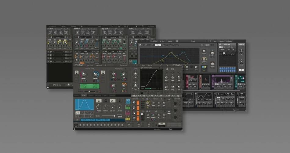 HY-Plugins FX套装：延迟、过滤和多频多fx插件节省40%-