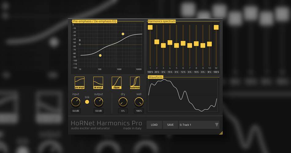 图片[1]-HoRNet插件发布HoRNet Harmonics Pro兴奋和饱和器插件-