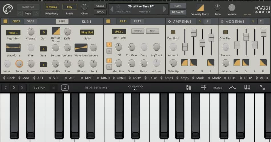 在11月30日之前免费获得SynthMaster One iOS应用程序-