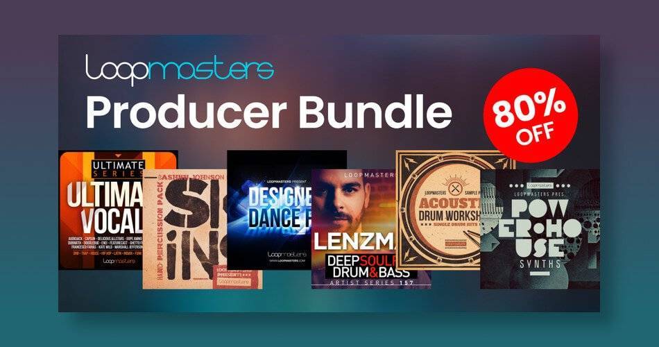 图片[1]-Loopmasters Producer Bundle：在6个样品包上节省80%-