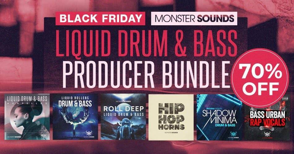 Monster Sounds的Liquid Drum & Bass Producer Bundle可节省70%-