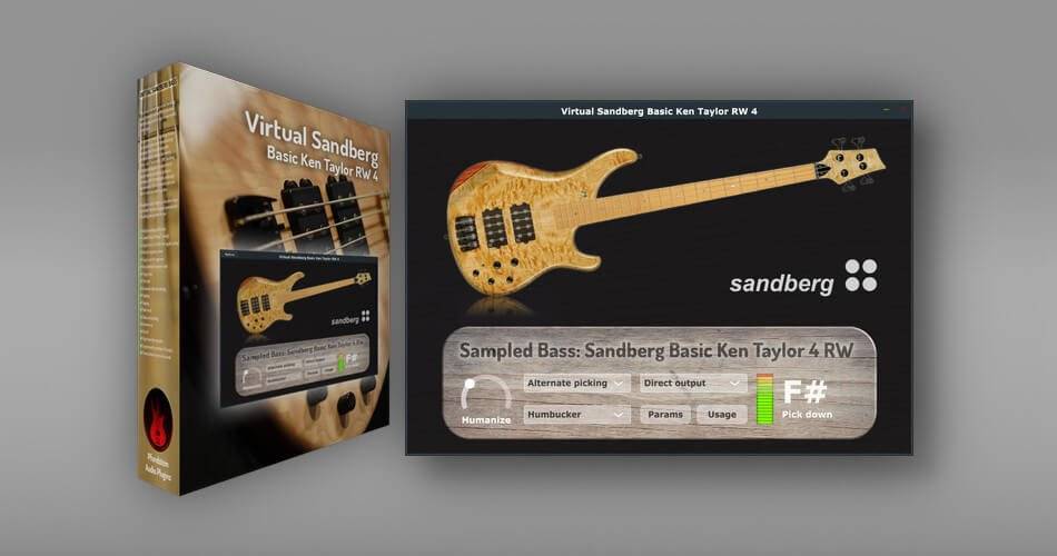 Pfundstein音频插件发布Virtual Sandberg Basic Ken Taylor RW 4-