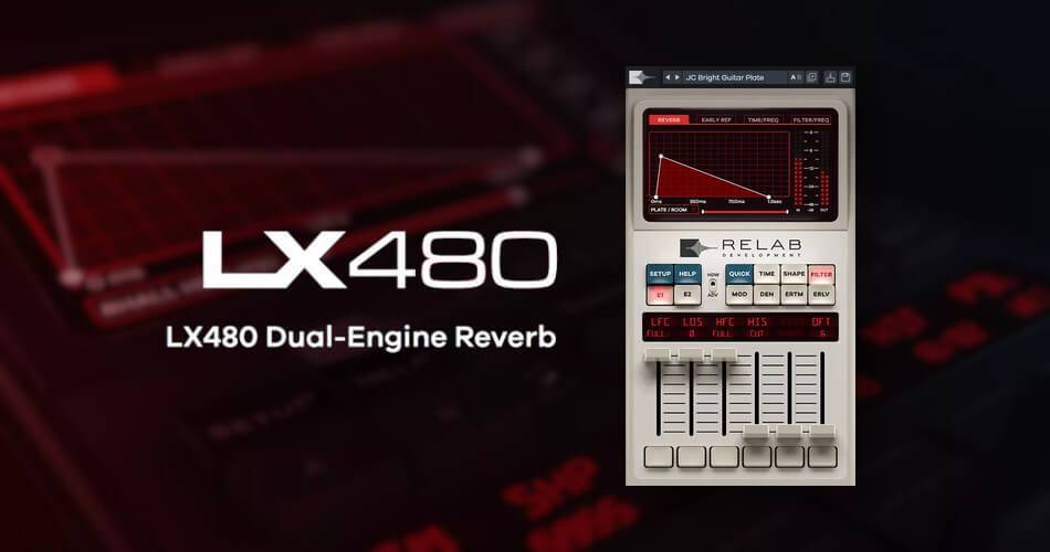 Relab Development发布LX480双引擎混响V4-