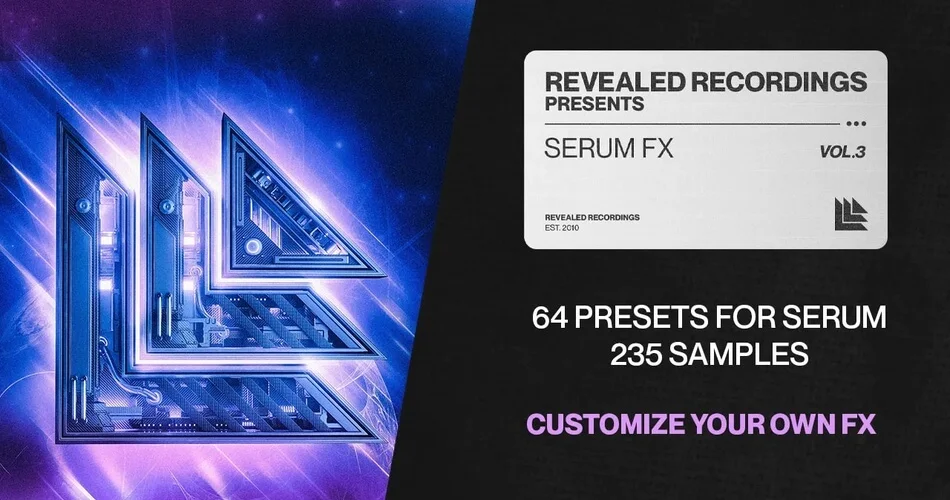 Alonso Sound推出Revealed Serum FX第3卷音效包-