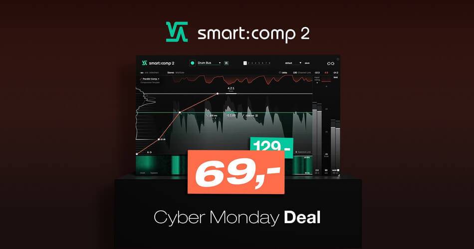 Sonible的Smart:comp 2光谱动力压缩机售价69美元-