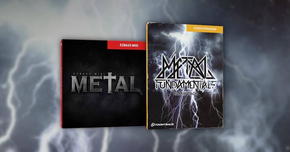 Toontrack发布Metal Fundamentals EZmix Pack和Metal EZbass MIDI包-