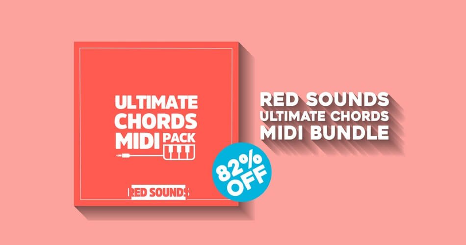 在Red Sounds Ultimate Chords MIDI Pack上节省82%：6包，售价14.95美元-