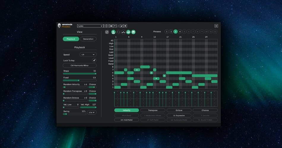 在Phrasebox上节省60%，并制作MIDI和弦的表达序列-