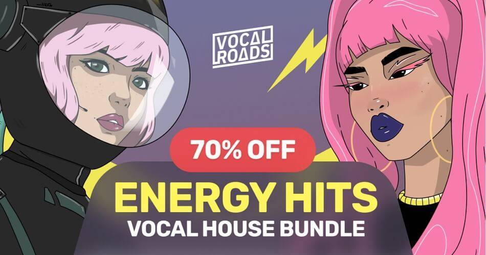 通过Vocal Roads在Energy Hits Vocal House Bundle上节省70%-