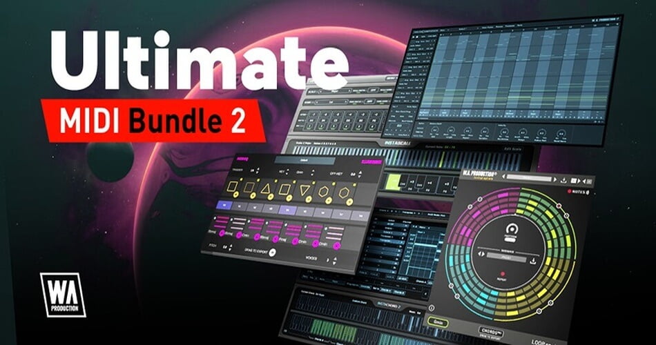 图片[1]-W.A.生产部门推出Ultimate MIDI Bundle 2的介绍性优惠-