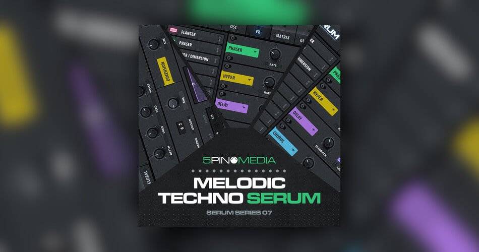 5Pin Media的旋律Techno血清音包-