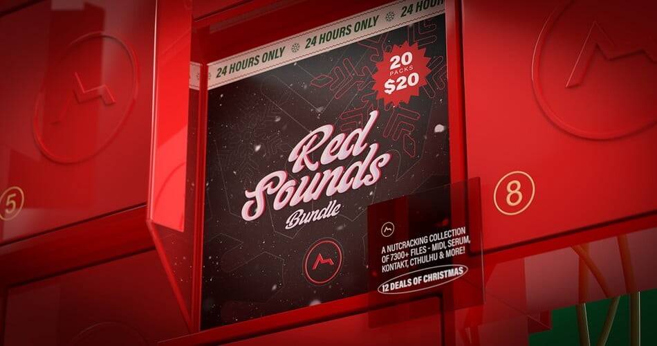 ADSR Sounds的Red Sounds的20包，售价20美元-