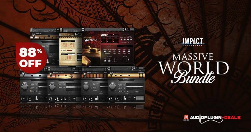 通过Impact Soundworks在Massive World Bundle上节省88%-