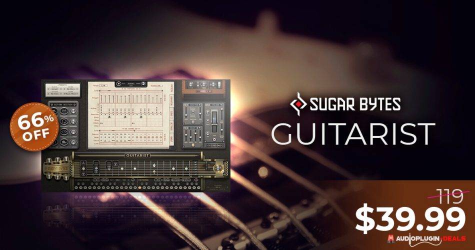 图片[1]-Sugar Bytes吉他手电节奏吉他售价39.99美元-