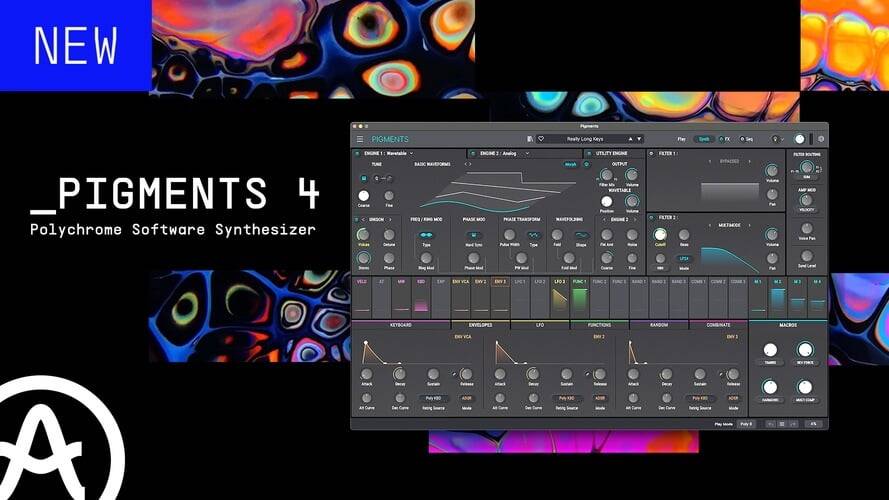 Arturia推出颜料4软合成+波长扩展-