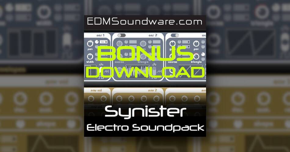 图片[1]-Edmsoundware发布Synister Electro Soundpack奖金-