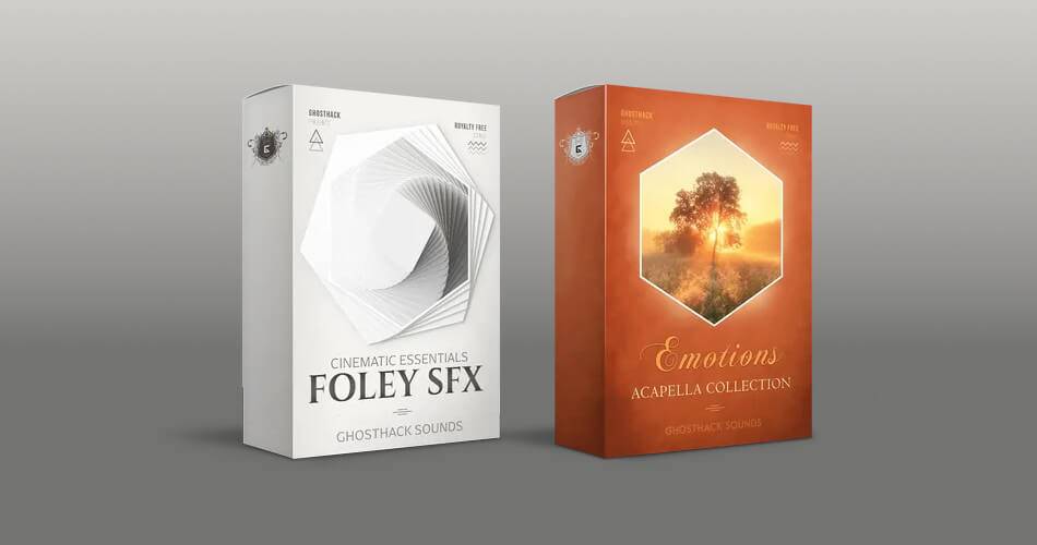 在Emotions Acapella Collection & Cinematic Essentials Foley SFX上节省高达75%的费用-