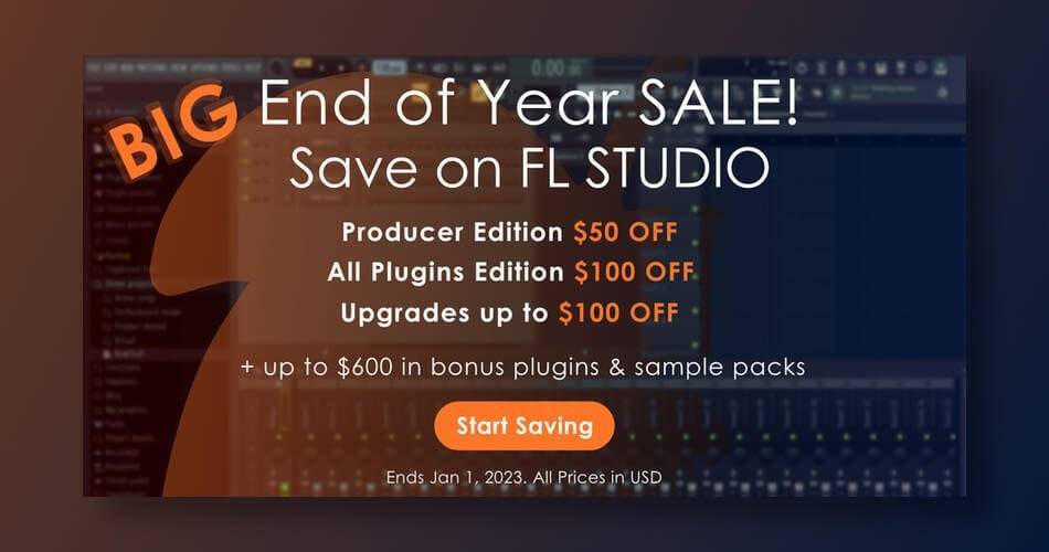 图片[1]-Image-Line年终销售：在FL Studio上节省高达100美元-