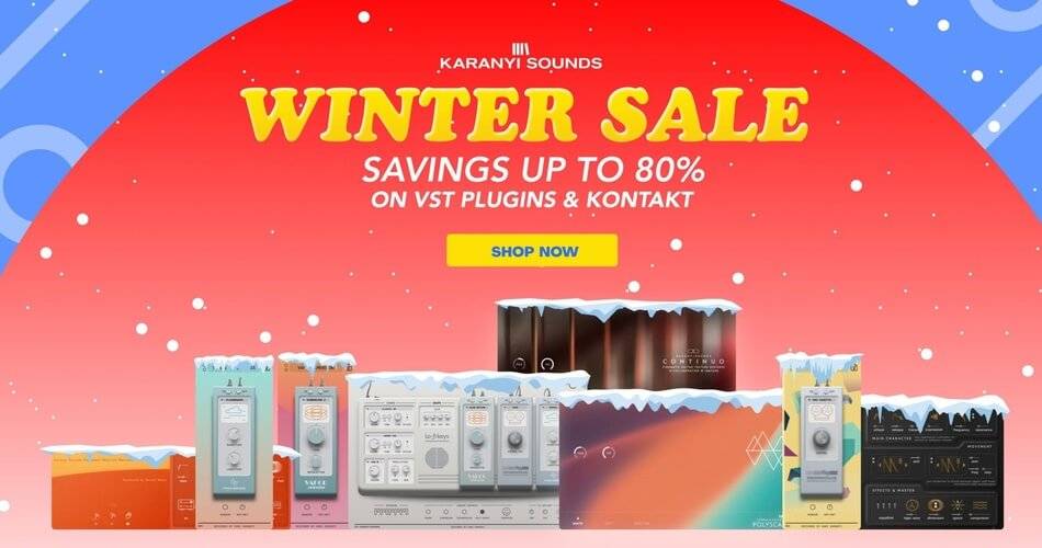 图片[1]-Karanyi Sounds冬季大减价：插件和Kontakt库高达80%的折扣-