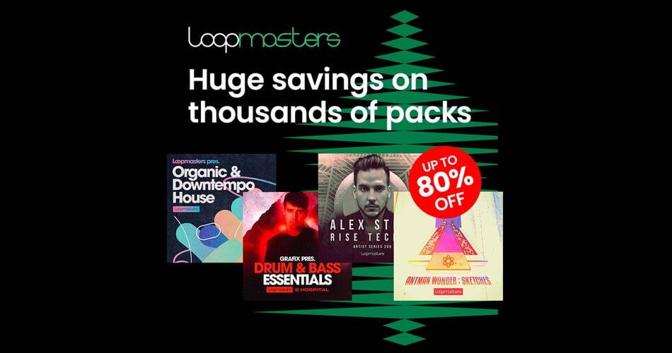 Loopmasters圣诞大减价：音效包和捆绑包可享受高达80%的折扣-