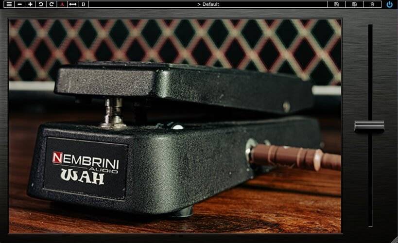 图片[1]-Nembrini Audio发布了Wah Pedal免费效果插件-