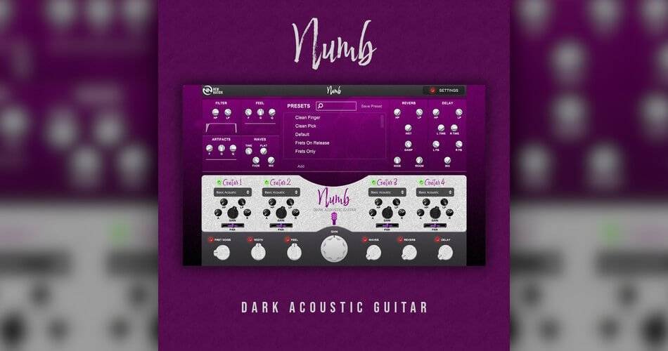免费：New Nation的Numb Dark原声吉他VST（限时）-