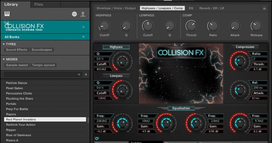 Kontakt Player的Sound Yeti Collision FX以50%的折扣出售-