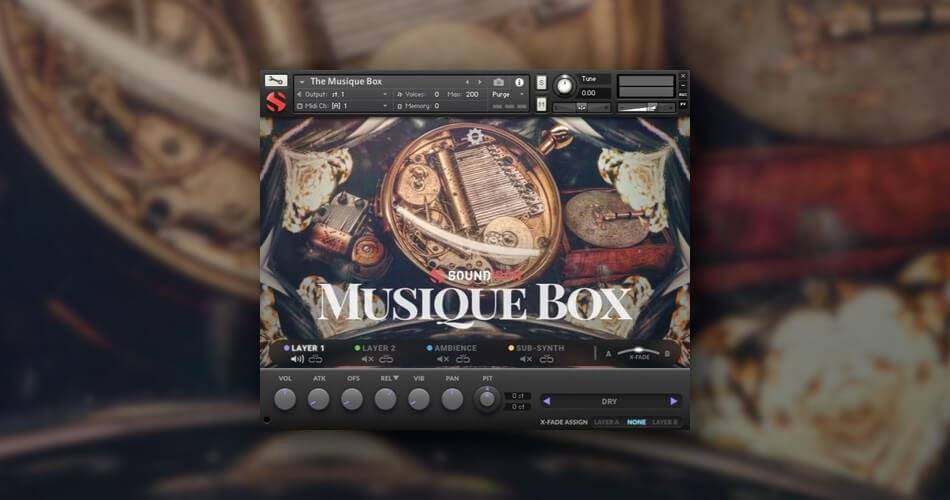 图片[1]-Soundiron的Kontakt Musique Box样本库可节省25%-