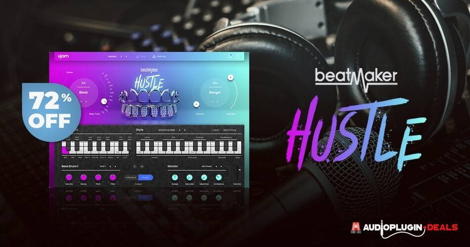 图片[1]-UJAM的Beatmaker Hustle 2插件售价19美元！-