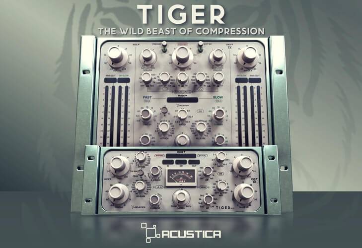 Acustica Audio发布了Tiger压缩机效果插件-