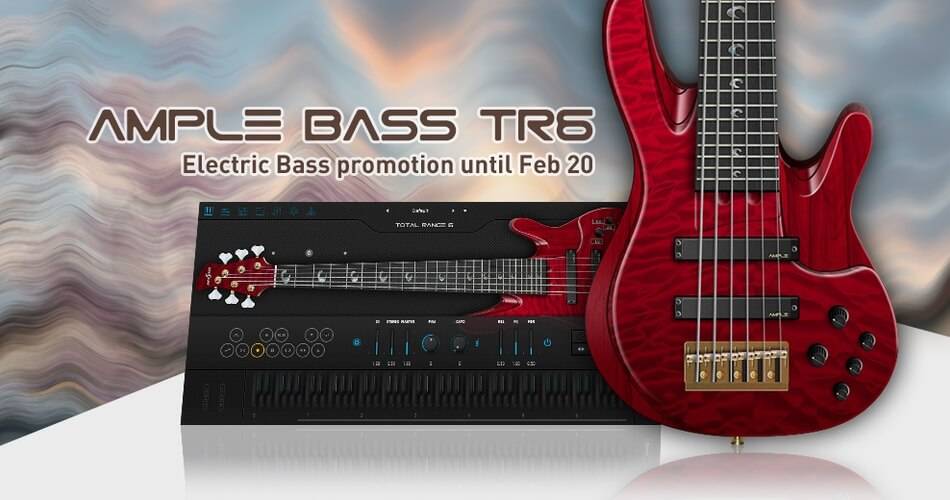 Ample Sound发布Ample Bass TR6虚拟低音吉他-