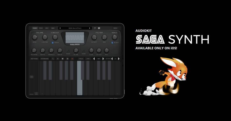 图片[1]-SAGA Synth：来自AudioKit Pro和Brian Funk的16位复古电子游戏声音-