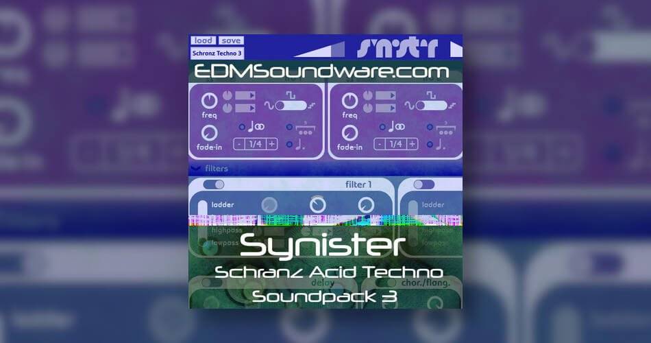 图片[1]-Edmsoundware发布Synister Schranz Acid Techno Pack 3-