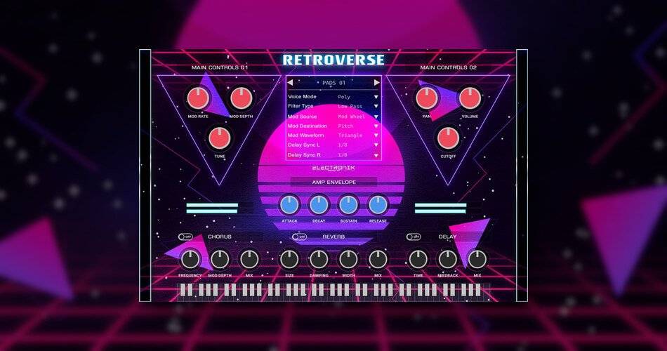 RetroVerse：Electronik Sound Lab的80年代流行复古采样器-